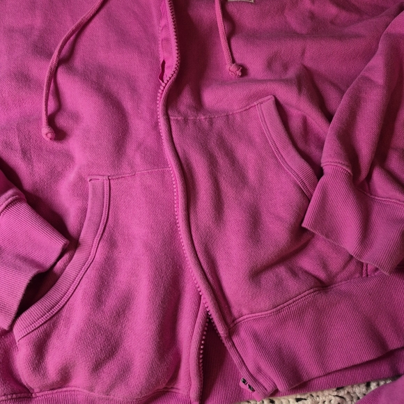 PINK Victoria's Secret Hot Pink Track Jogger Set - Picture 11 of 12